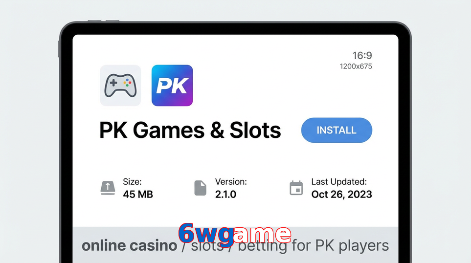 Game list for 6Wgame gameapk section