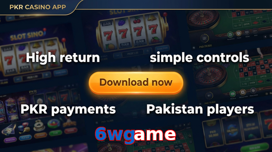 Main screen of 6Wgame gamedownload page for PK players